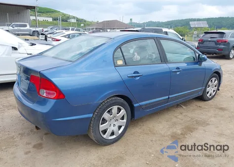 2007 Honda Civic Lx из США, поврежденный, VIN 1HGFA16507L005273